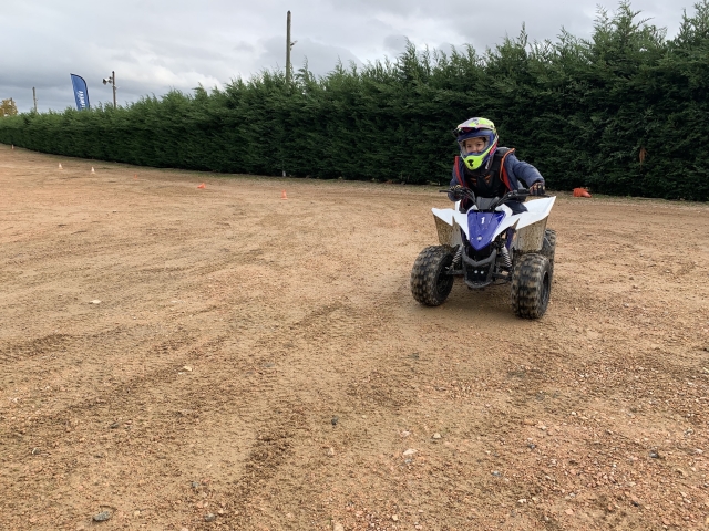  Quad initiation on an adapted route 