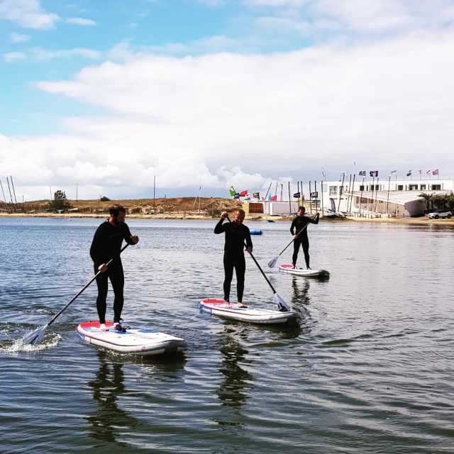  First attempts at Stand Up Paddle 