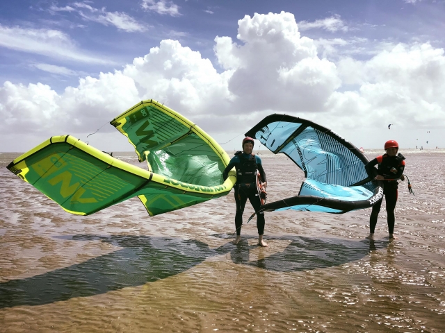  Wingfoil equipment preparation 