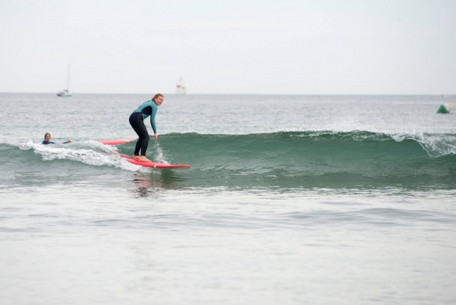 Discovery of surfing near Anglet 