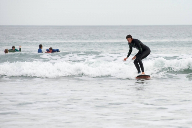  Surfing session near Bayonne 