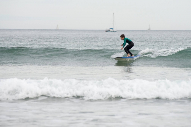  Learn to surf the waves 