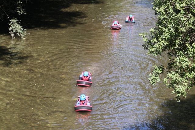  Hydrospeed in ruhigen Gewässern lernen 