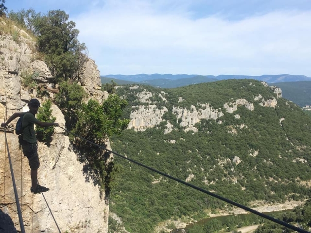  Via ferrata bridge 