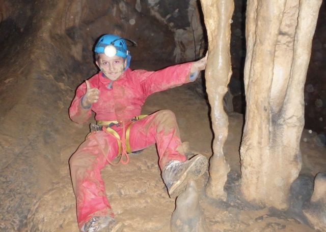 Sortie en spéléologie 