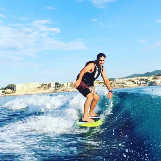 Initiation au wakesurf