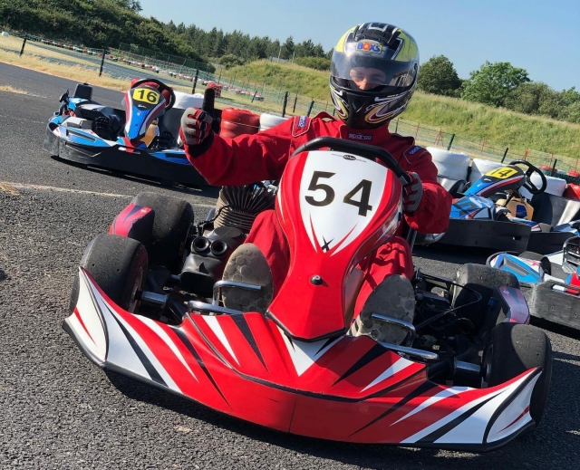 Kart et son pilote