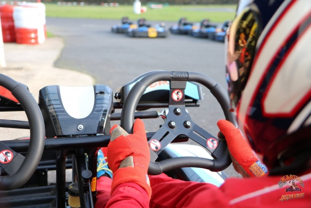 Poste de commande du kart