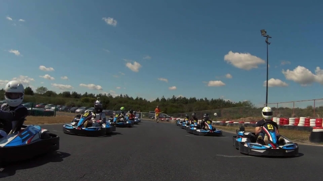 Corse de kart pour EVG EVFJ