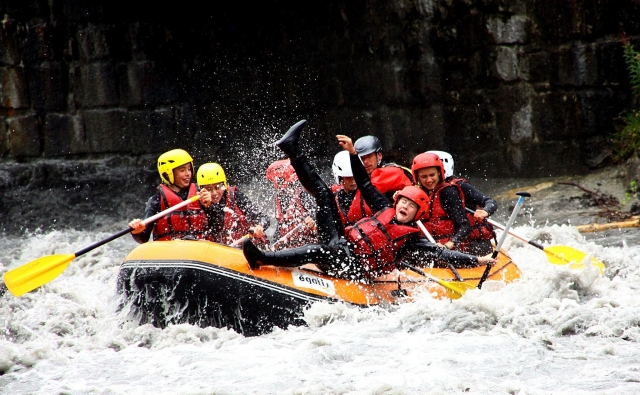 Rafting en rivière
