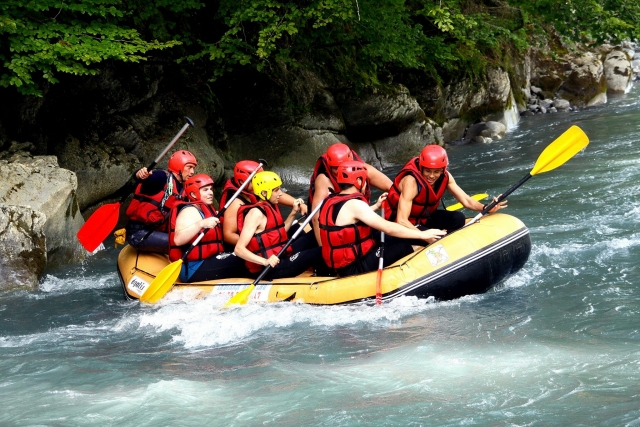 Rafting sur le Giffre