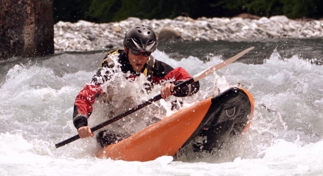 Cano-raft dans les eaux vives du Griffe