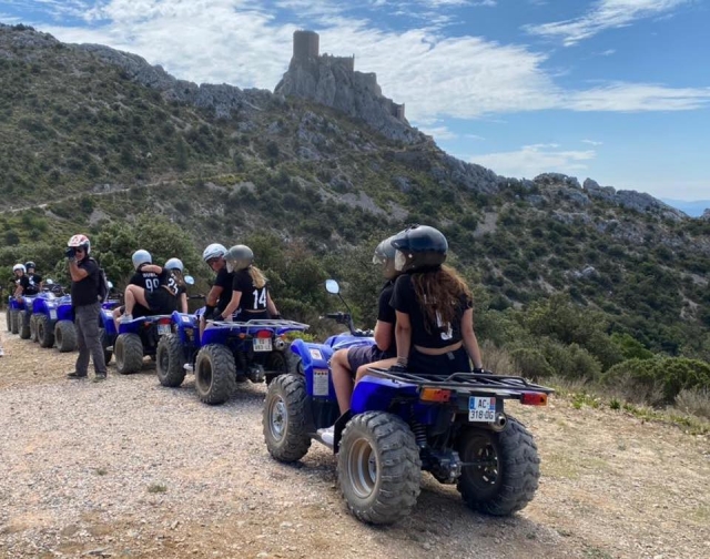 Quad trip to Narbonne 