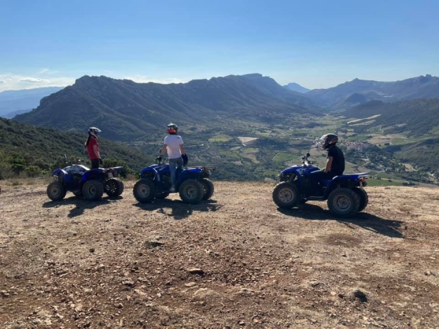  Quad ride in the mountains 