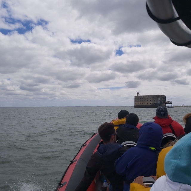  Paseo en barco en La Baule 