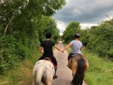 Balade à cheval de 2 heures vers Dijon