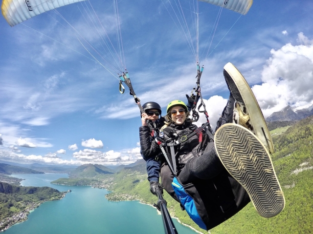  Vuelo en parapente en Alta Saboya 