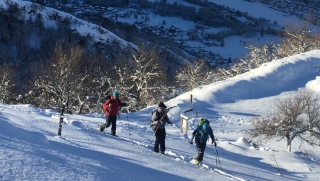 Caminhada de Raquette até Tarbes 1 dia