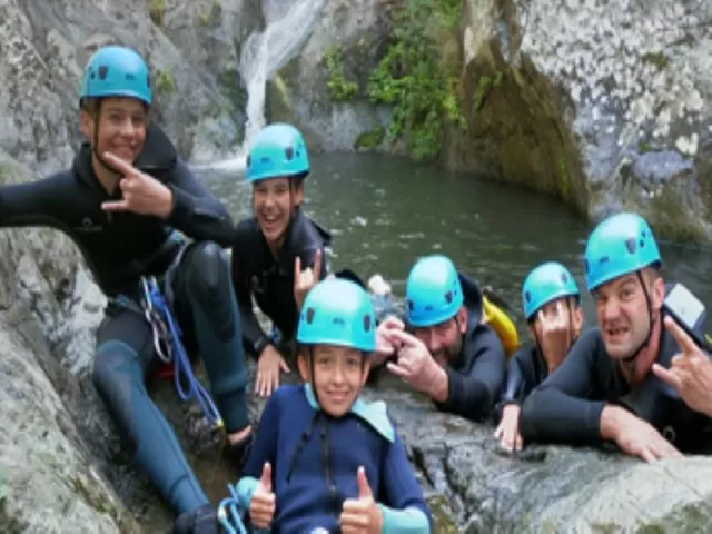 Canyoning discovery in the Gourg de Anelles 2 hours