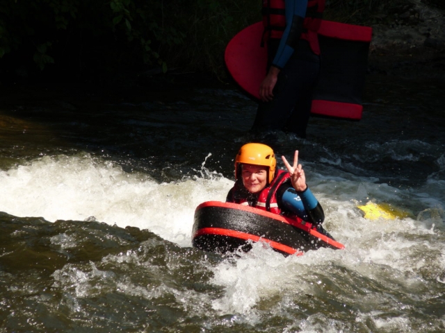  Extraordinary emotions when going down the river on a hydrospeed! 