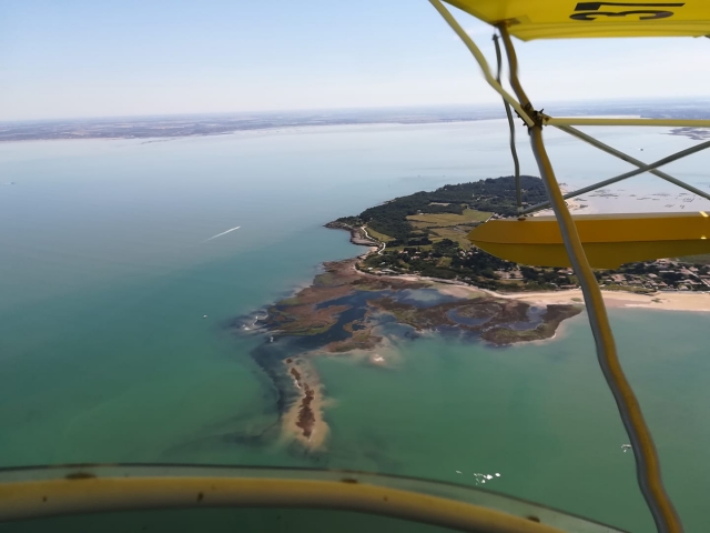  Ultraleichtflug in Marennes 