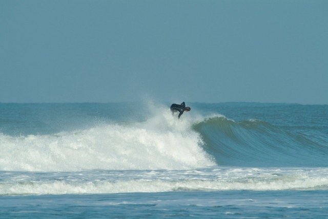  Surfen an einem Naturstandort 