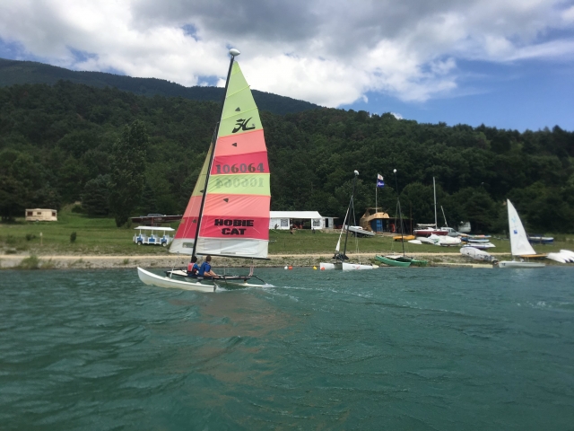 Base nautique vers Grenoble