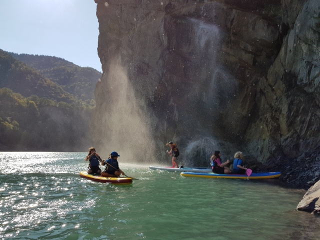 Pagaia nell'Isère 