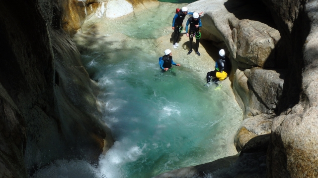  Pausa nel canyon 