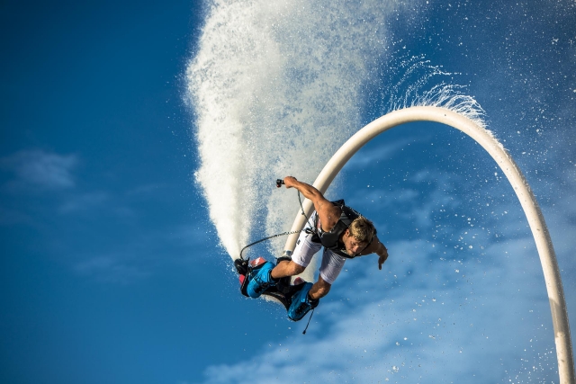 Flyboarding vers Marseille