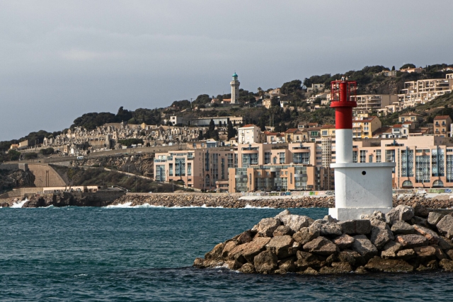 Le port de Sète et le mont Saint-Clair