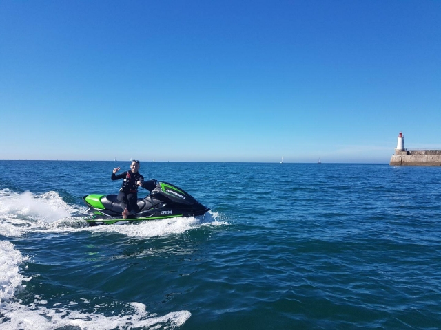  Departure from the pontoon of Les Sables d'Olonne 