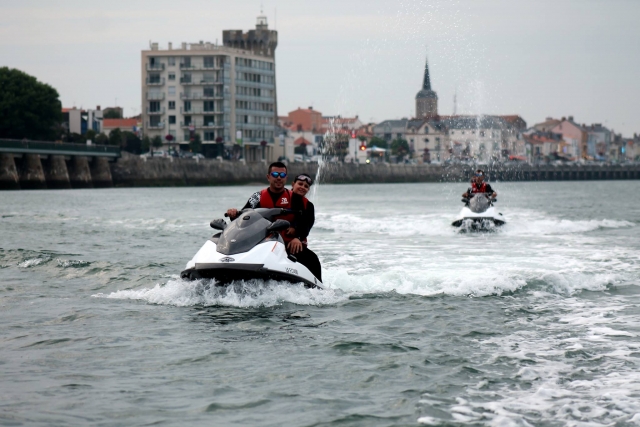 Departure from Les Sables d'Olonne 