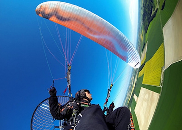  Baptismo em Paramotor nas Terras 