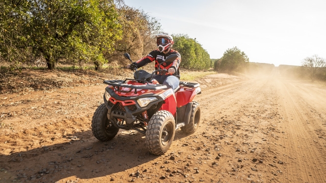 Paseo en quad en Saint Amé 