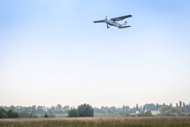 Partenza in volo 
