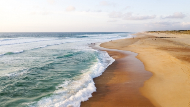  La playa sur de Hossegor