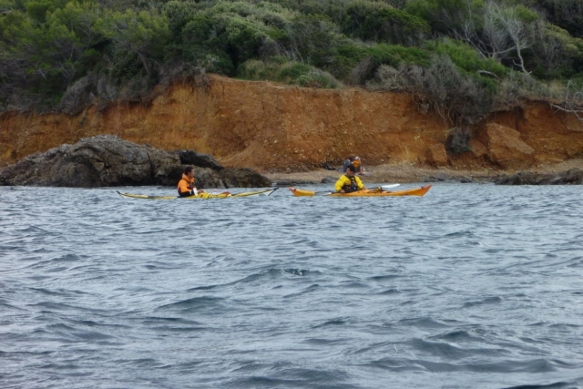  Kayaking with friends 