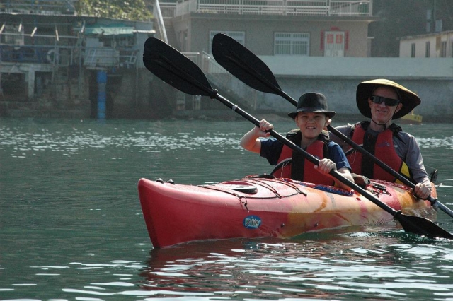 Kayak sur la Dordogne