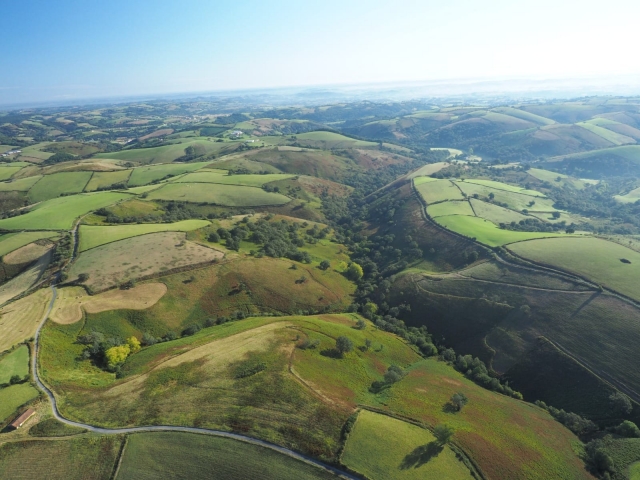 Paysage du pays basque