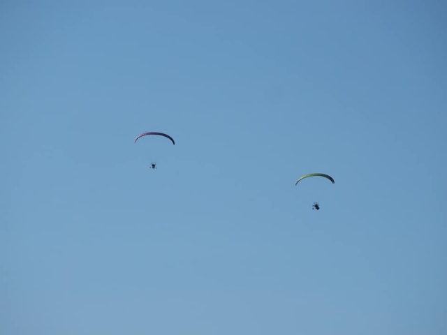 Vol à deux en paramoteur