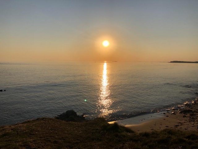  Sonnenuntergang in Morbihan 
