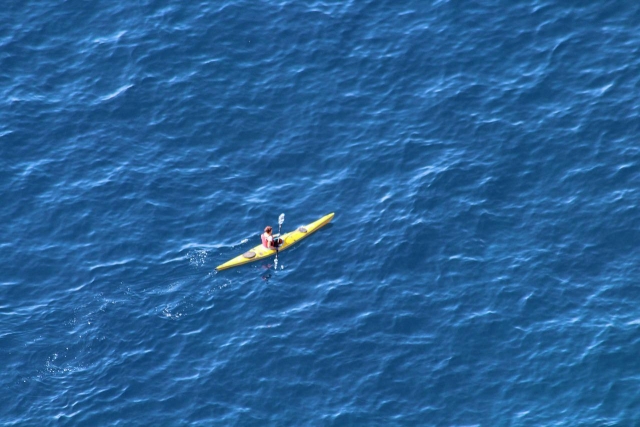  Da solo sull'oceano
