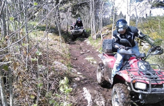  Escursione in quad con guida 
