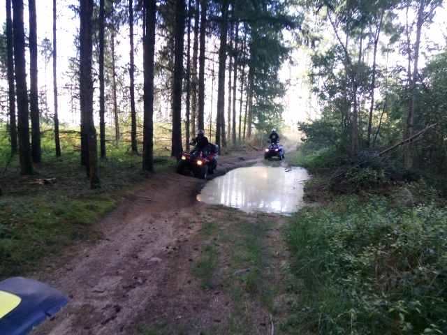  Giro in quad in Alvernia 