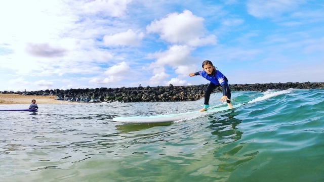 Séances de surf