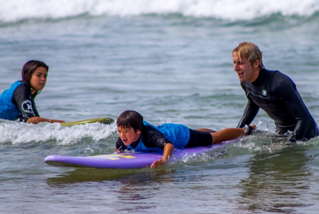 Lezioni di surf nelle Lande 