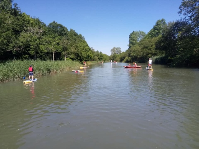 Stand Up Paddle dans les Pyrénées Atlantiques 