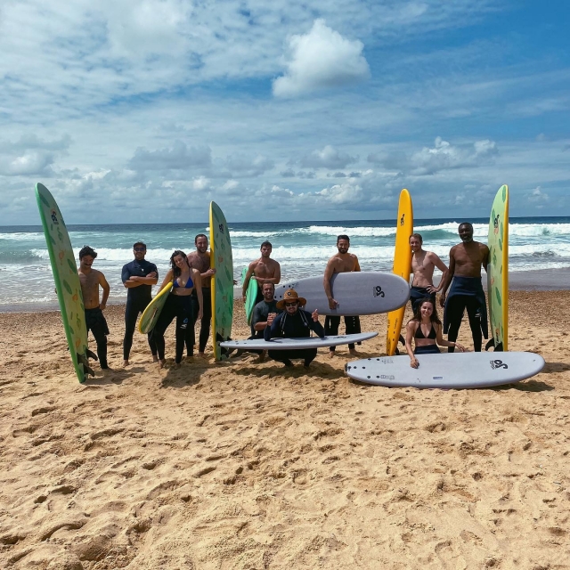  Surfing group photo