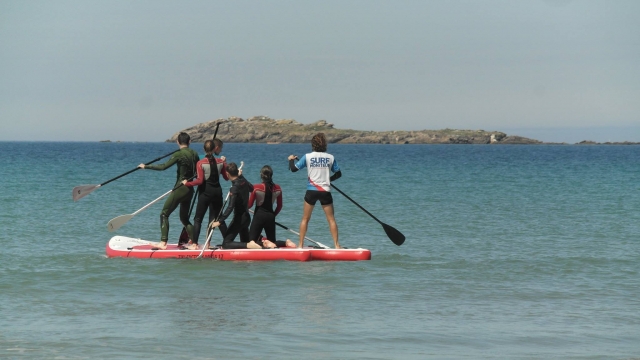 Géant Paddle Outing With Friends 